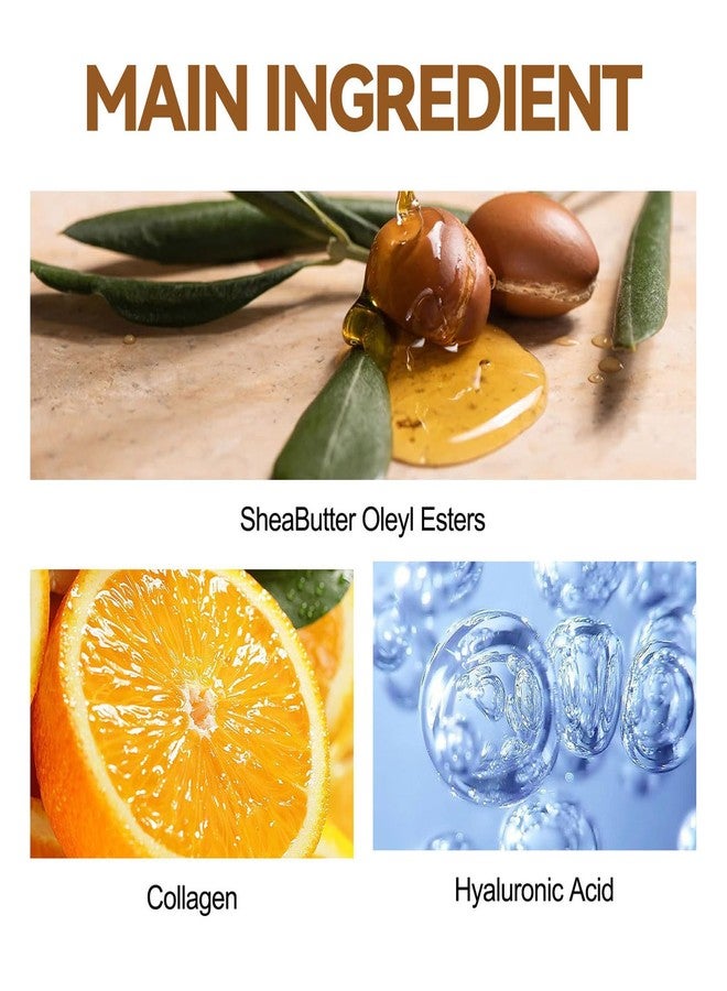 Grospe Shea Body Butter for Dry, Extremely Dry, Sensitive Skin,Body Cream with Marine Collagen, Shea Butter & Argan Oil for Women & Men - Image 5